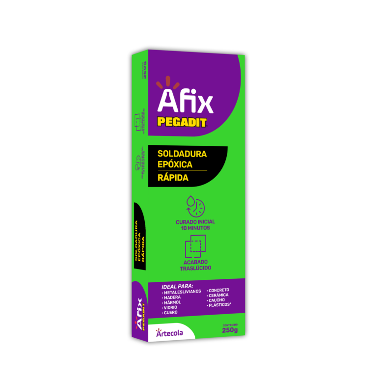 afix pegadit soldadura epóxica rápida x 25gr afix pegadit soldadura epóxica rápida x 25gr