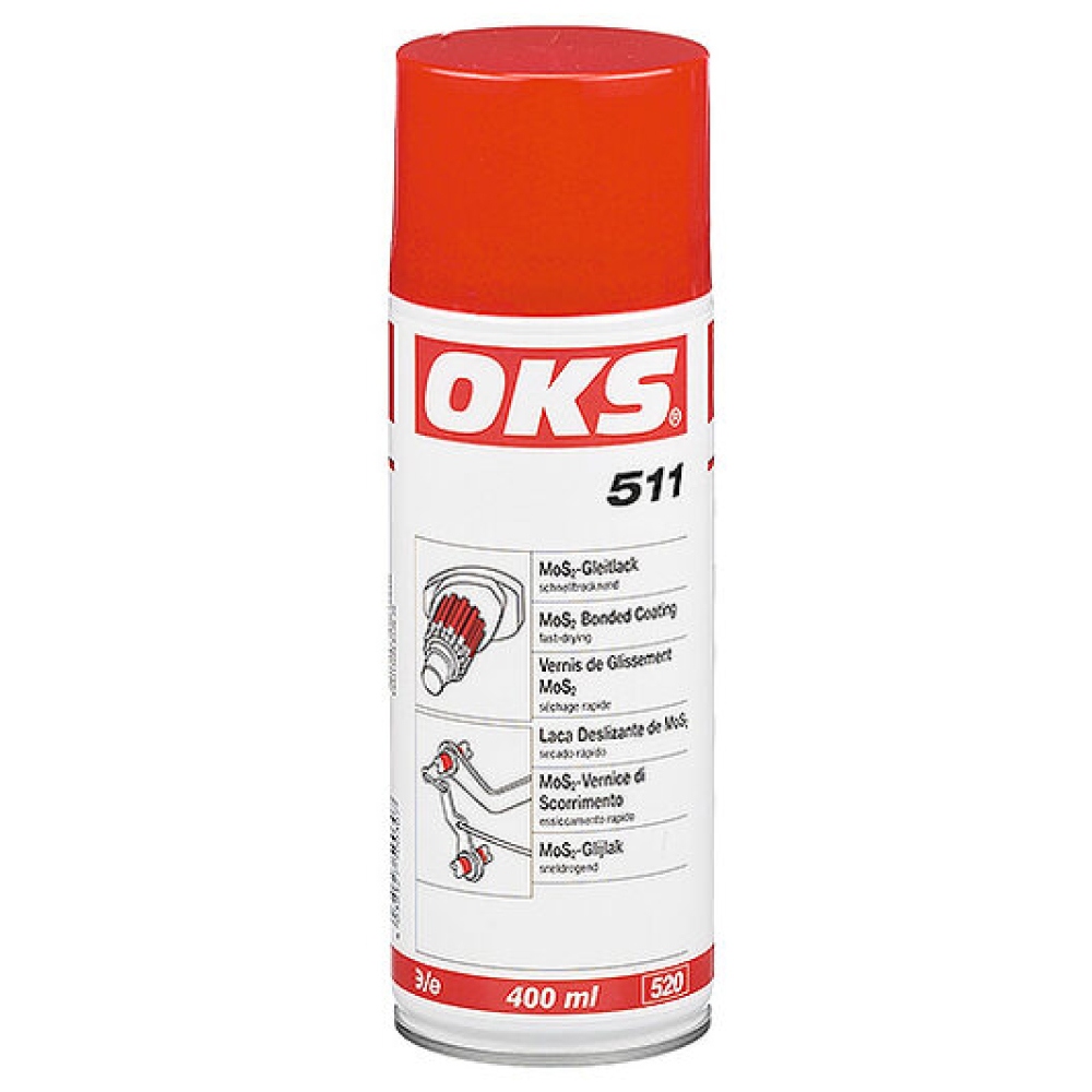 oks 511 mos₂ barniz deslizante de secado rápido aerosol 400ml oks 511 mos₂ barniz deslizante de secado rápido aerosol 400ml