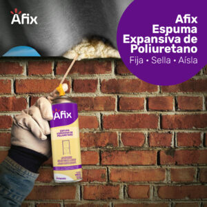 afix espuma expansiva de poliuretano afix espuma expansiva de poliuretano
