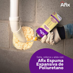 afix espuma expansiva de poliuretano afix espuma expansiva de poliuretano